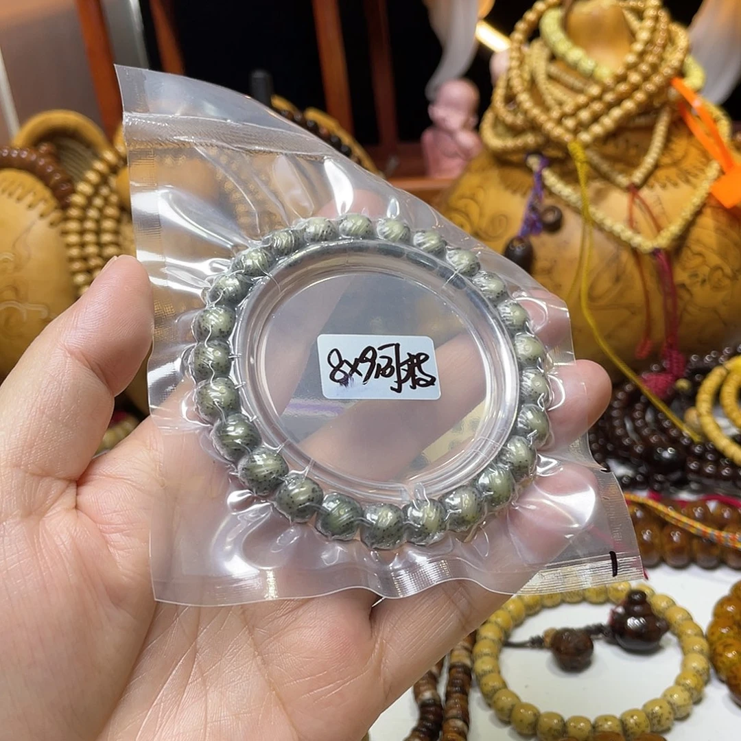 手串星月菩提老型雕刻拉丝同枝