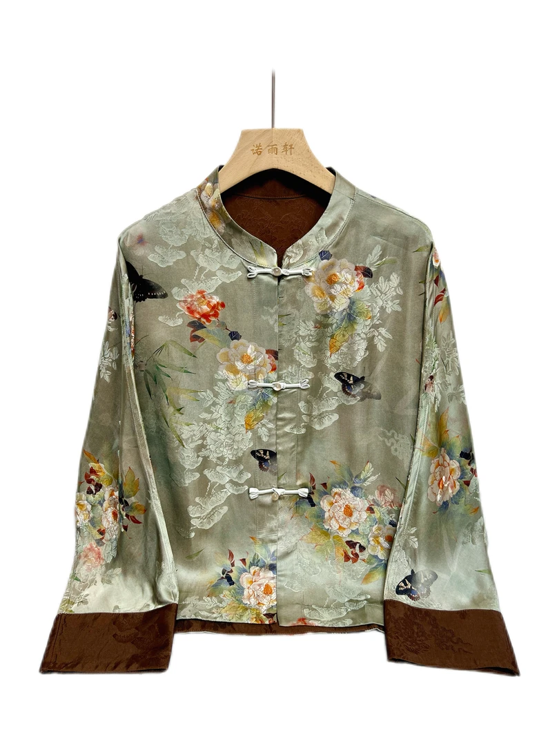 【白牡丹】新中式国风新款上衣外套