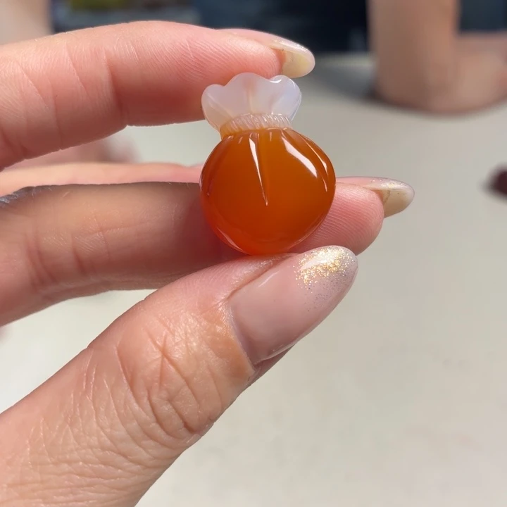 玛瑙/玉髓未镶嵌吊坠(不含链)