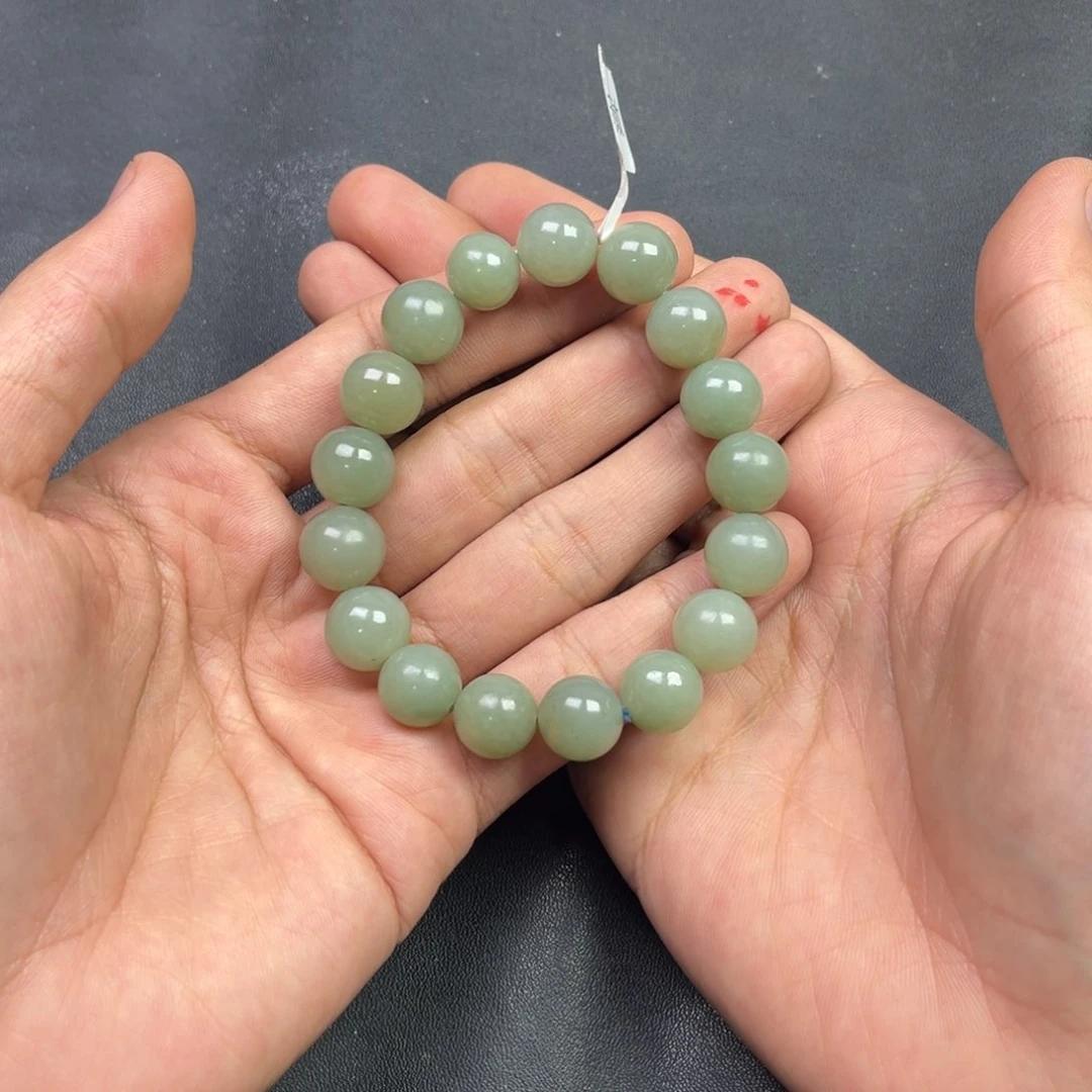 和田玉手链未镶嵌多样性新疆且末老料卡12货头