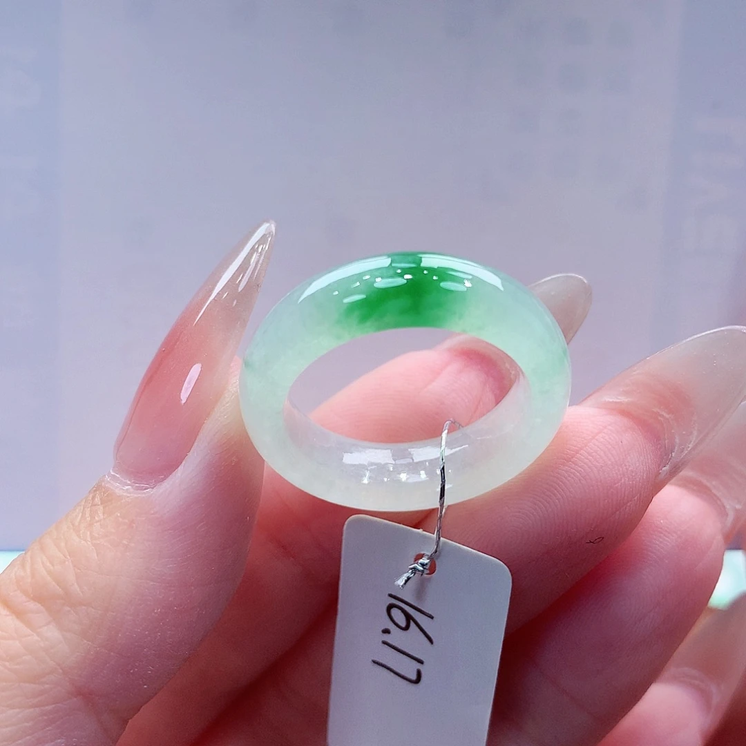 翡翠未镶嵌戒指缅甸A货