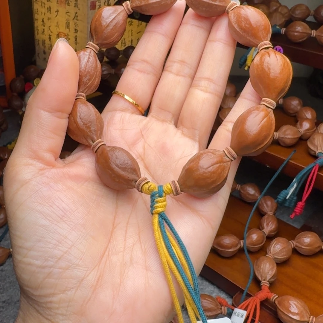 橄榄核手串18/26短圆老核 原皮 梅林铁核
