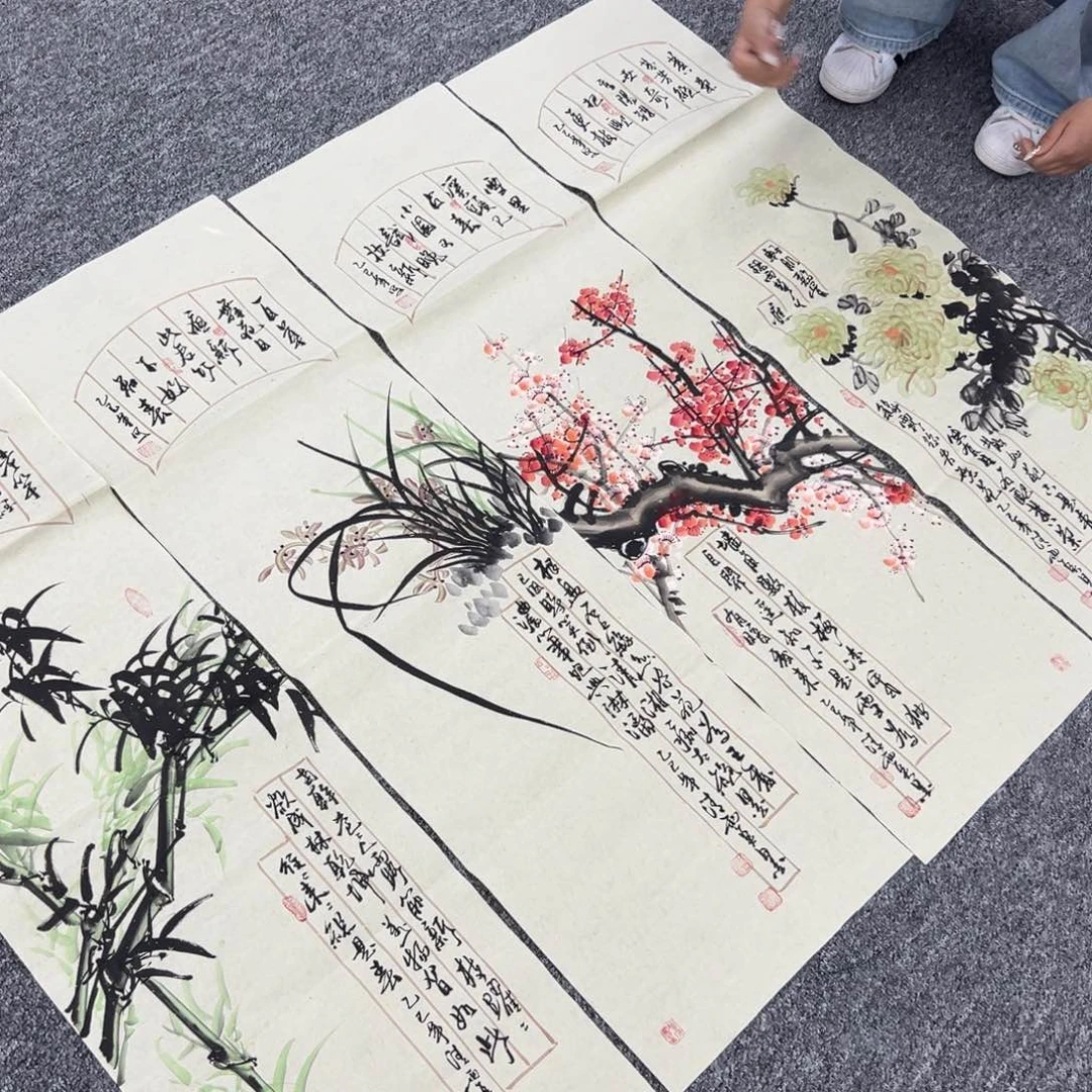 国画纯手绘字画作品欣赏