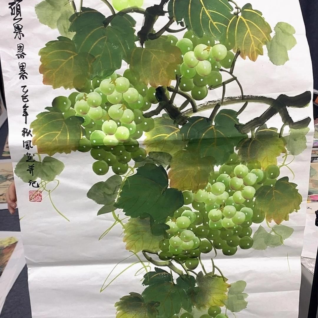 国画国画手绘作品