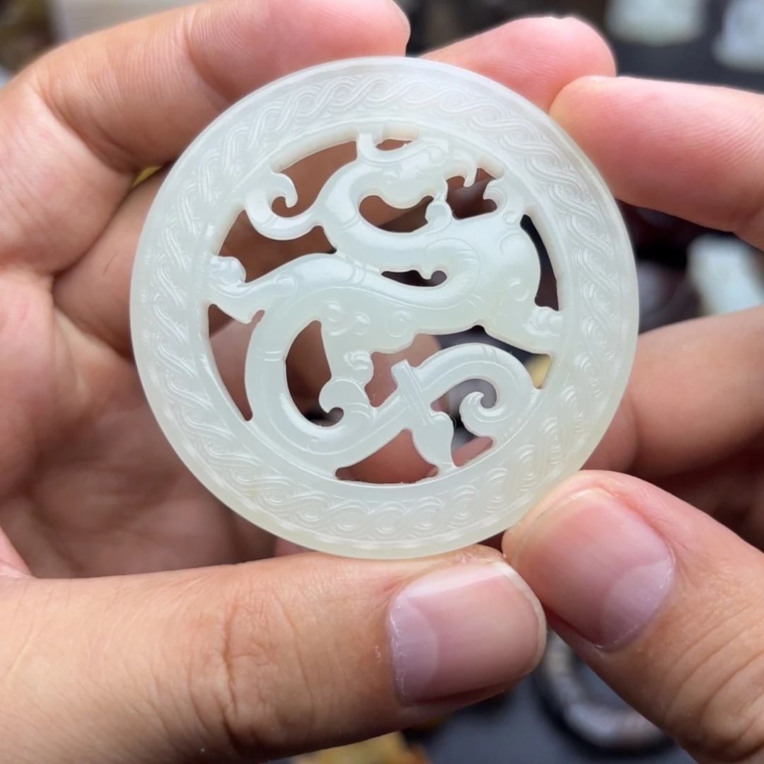 吊坠(不含链)未镶嵌和田玉