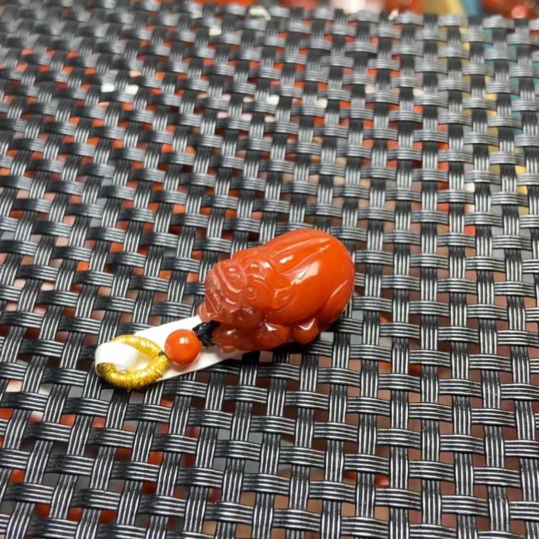 吊坠(不含链)未镶嵌南红玛瑙