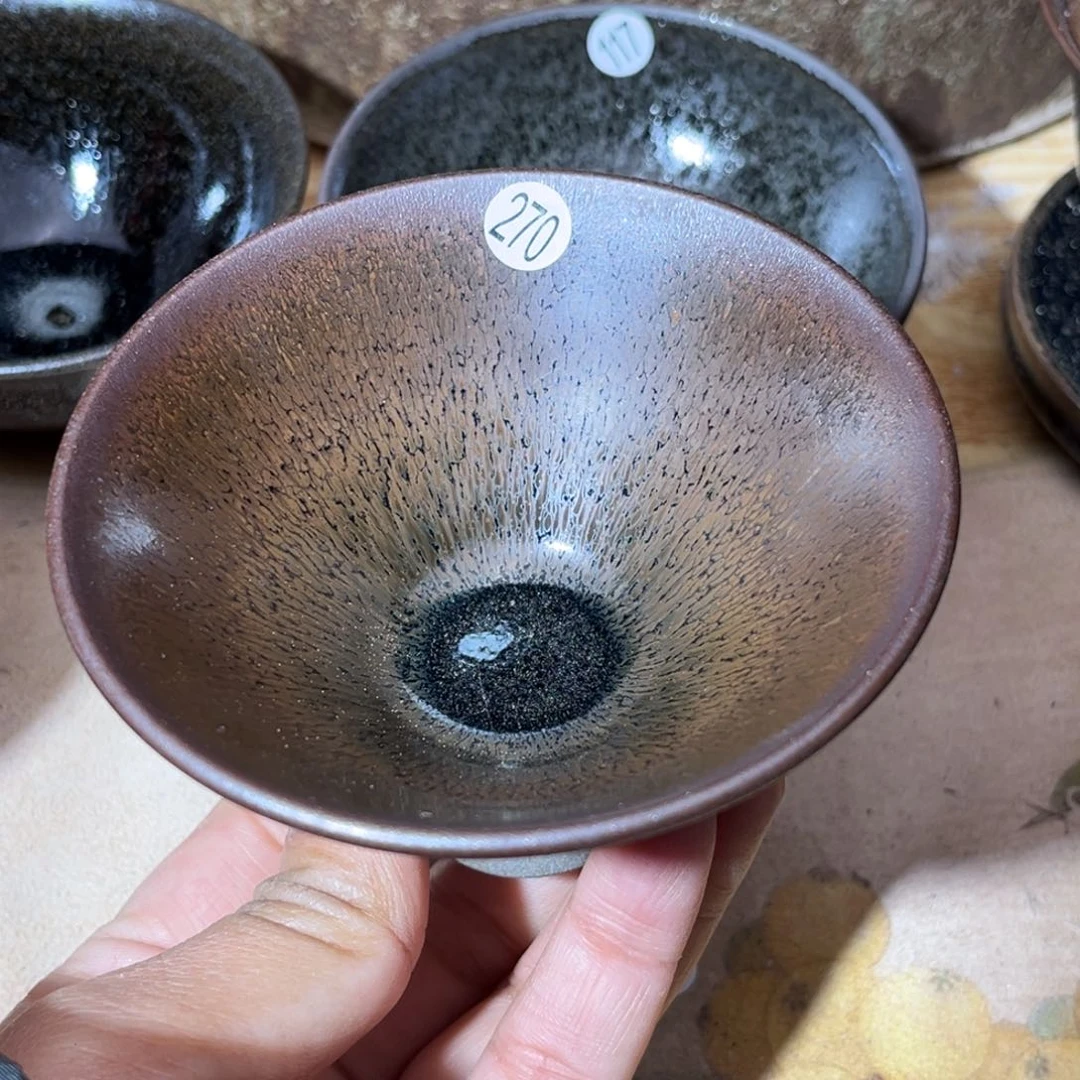 茶盏义兴龙窑坚持真柴