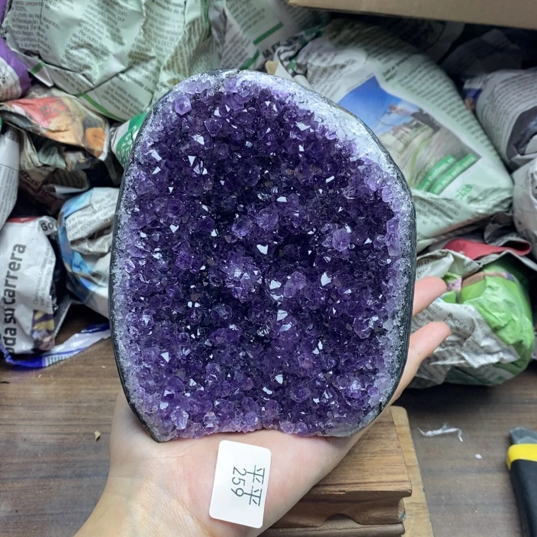 未镶嵌珠宝半成品紫晶