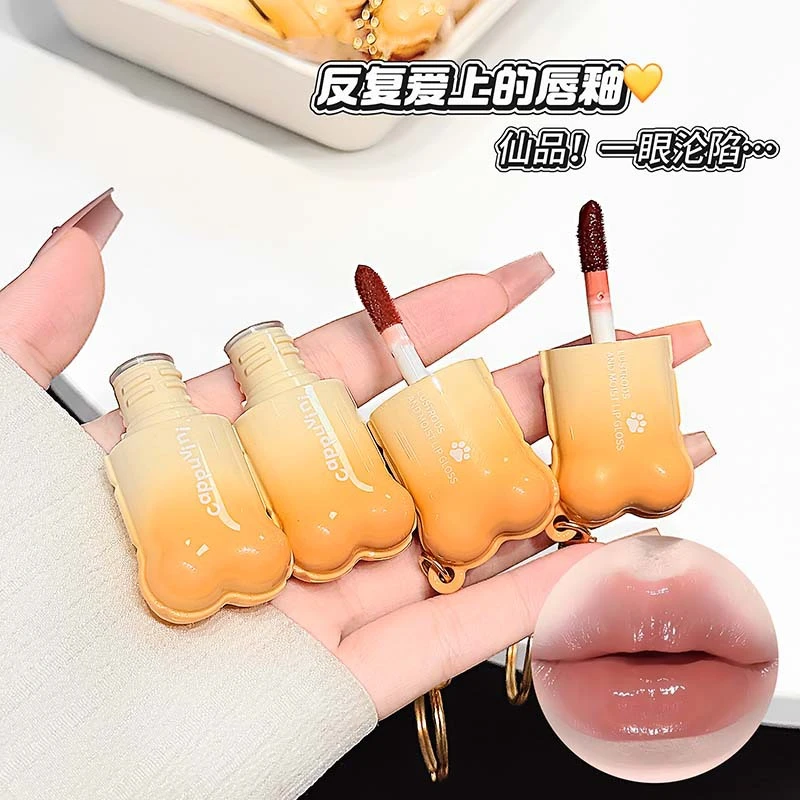 Cappuvini莹润水光唇釉 水润丝滑镜面玻璃唇自然显色显白学生持久