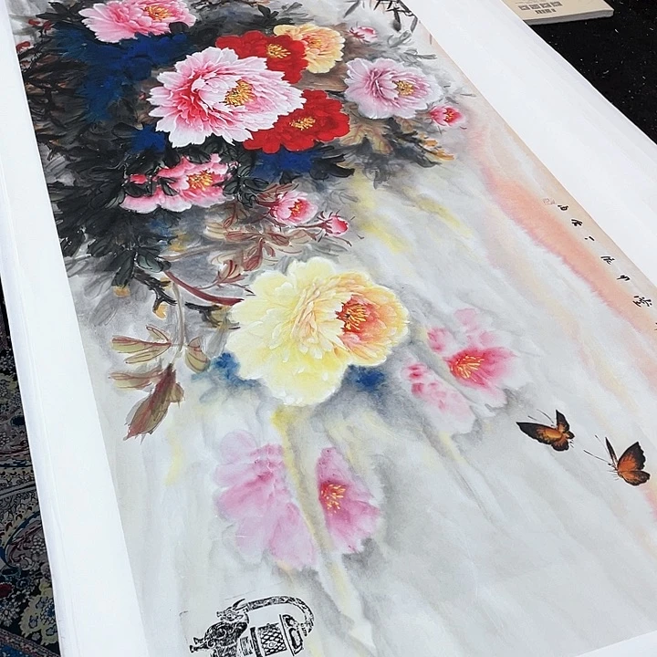 国画书画描金拓染金石传拓手写