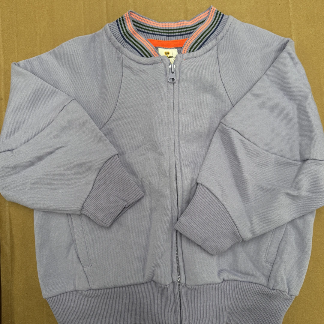 女童紫色葡萄外套