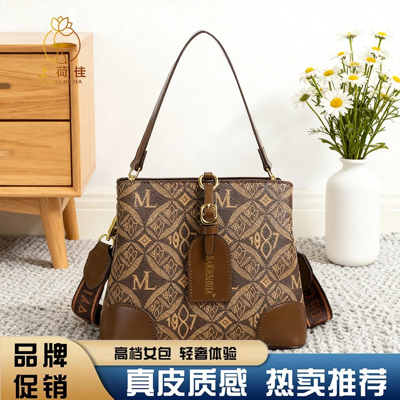 【当天发货】2025秋冬新款大容量潮流防刮防脏单肩包时尚质感托特包