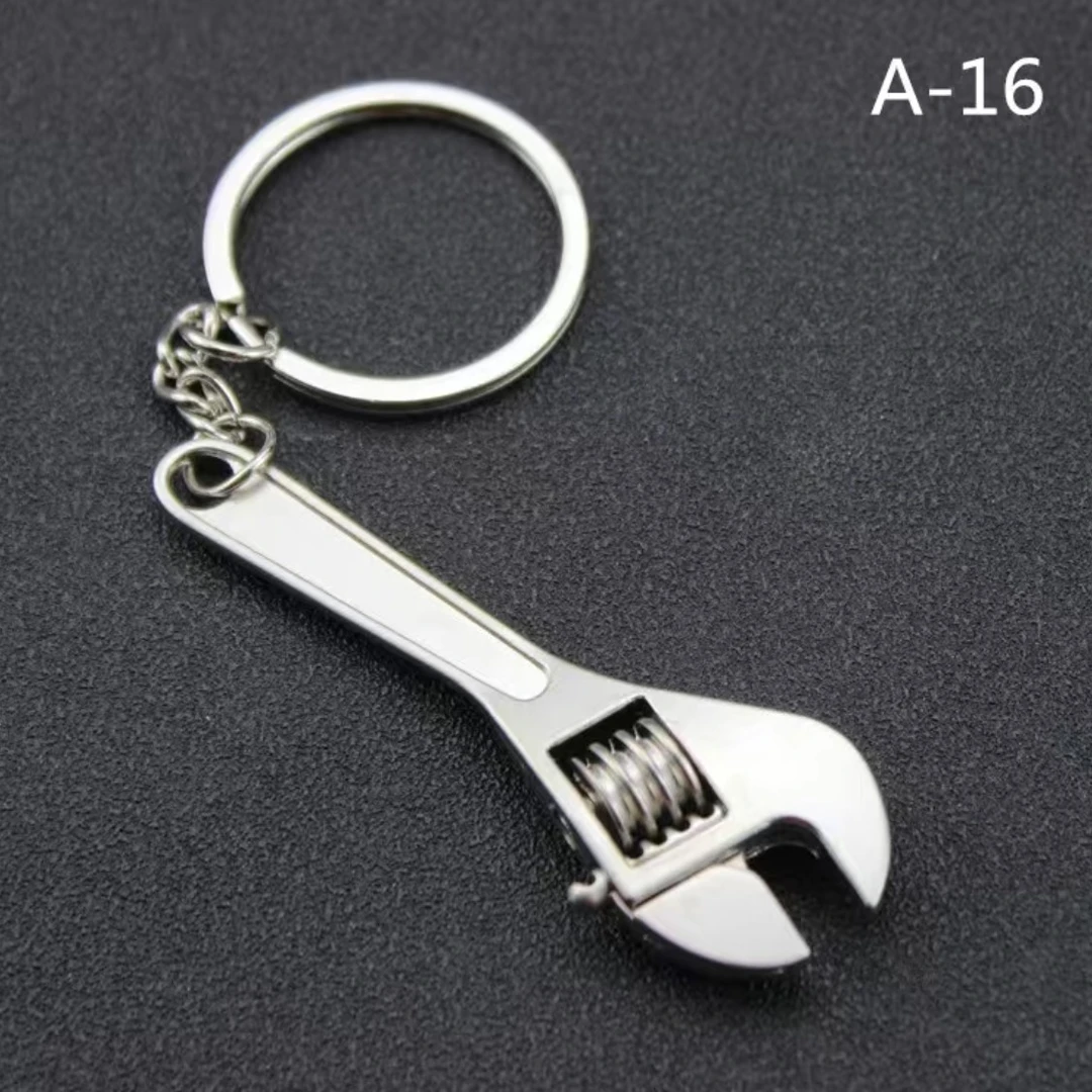 创意迷你活口扳手小饰品钥匙扣