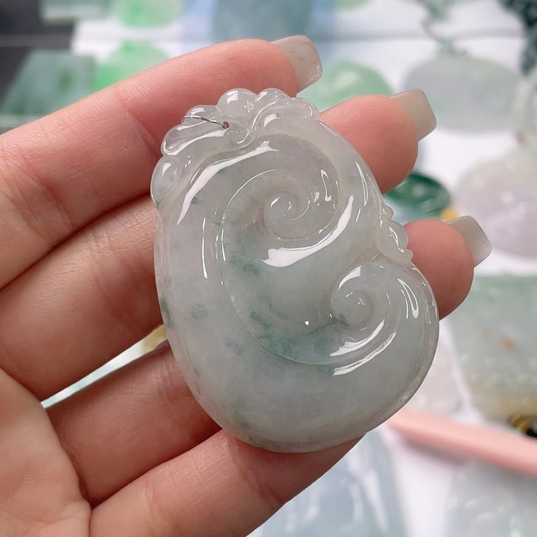吊坠(不含链)未镶嵌翡翠1