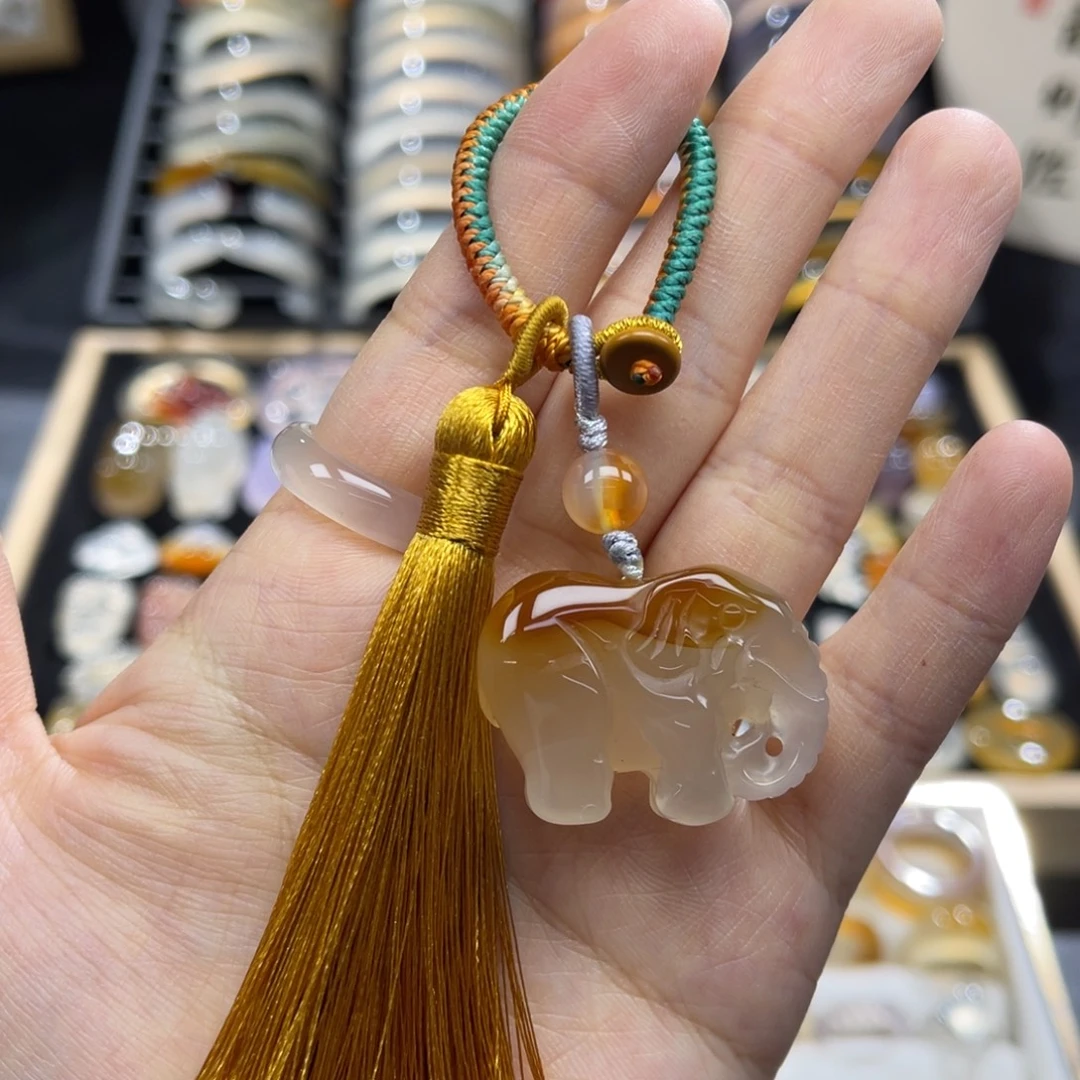 玛瑙/玉髓未镶嵌颈饰