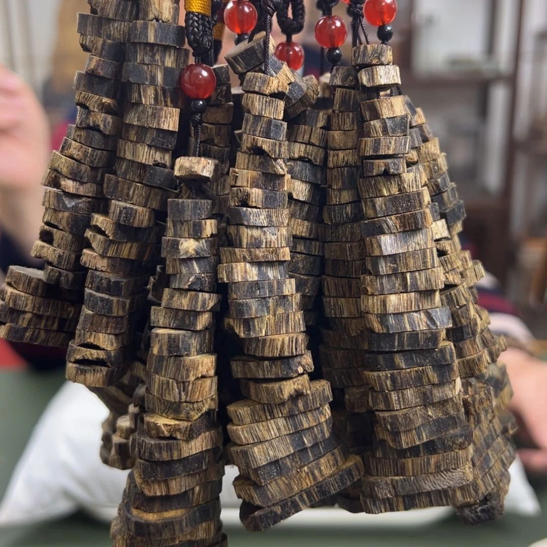 沉香沉香碎屑绿棋楠张勺子原材料-多样性发一