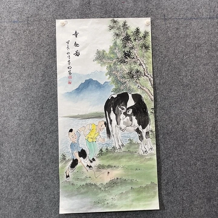 国画国画作品入选48