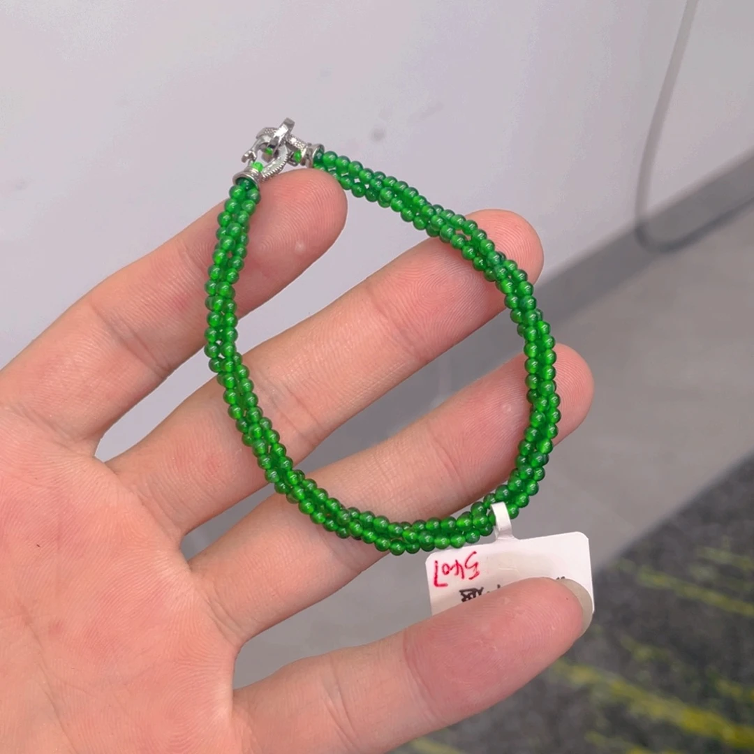 翡翠未镶嵌项链天然翡翠