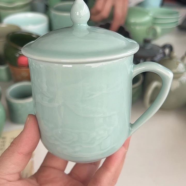 小米茶器龙泉青瓷