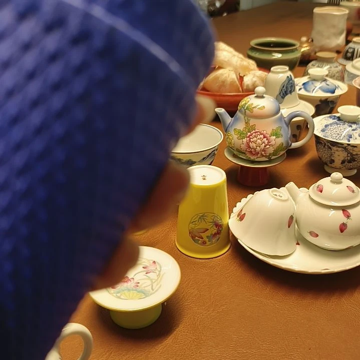 景德镇陶瓷器皿茶具2只