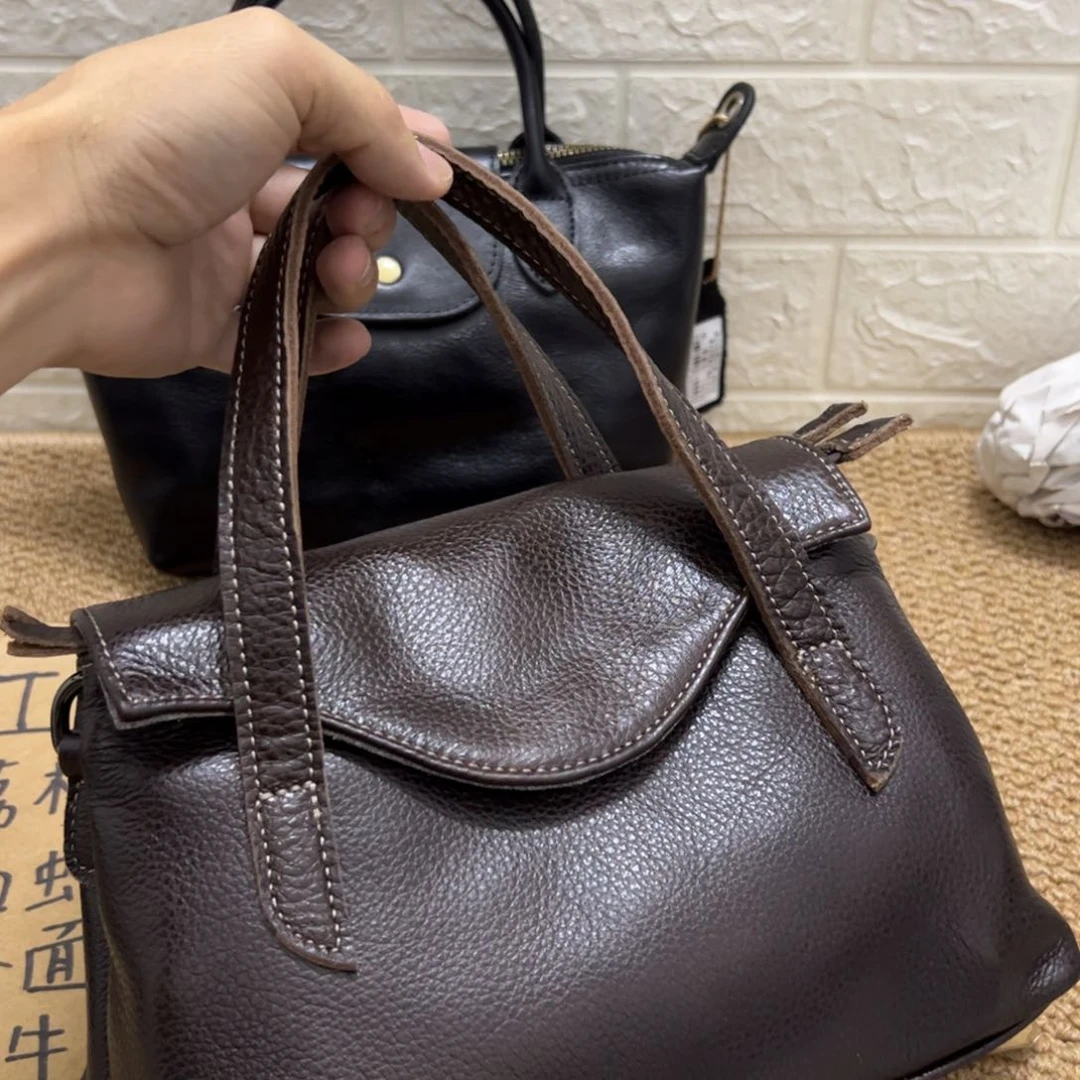 【闪购商品】头层牛皮啡色