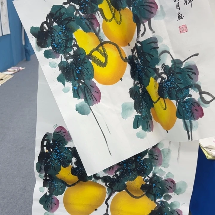 国画绘画作品请欣赏展示