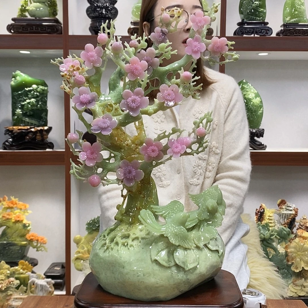 @***@玉山水摆件 玄关摆件