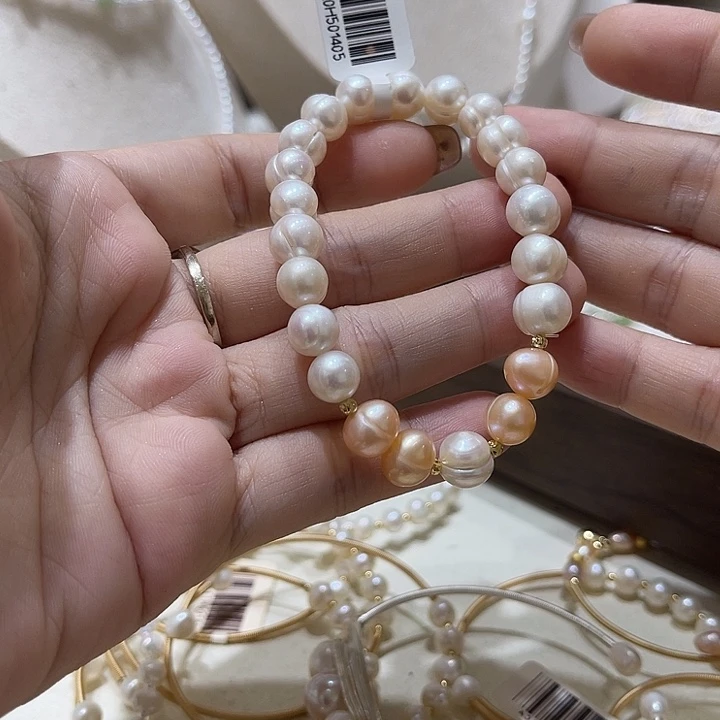 淡水珍珠合金手绳