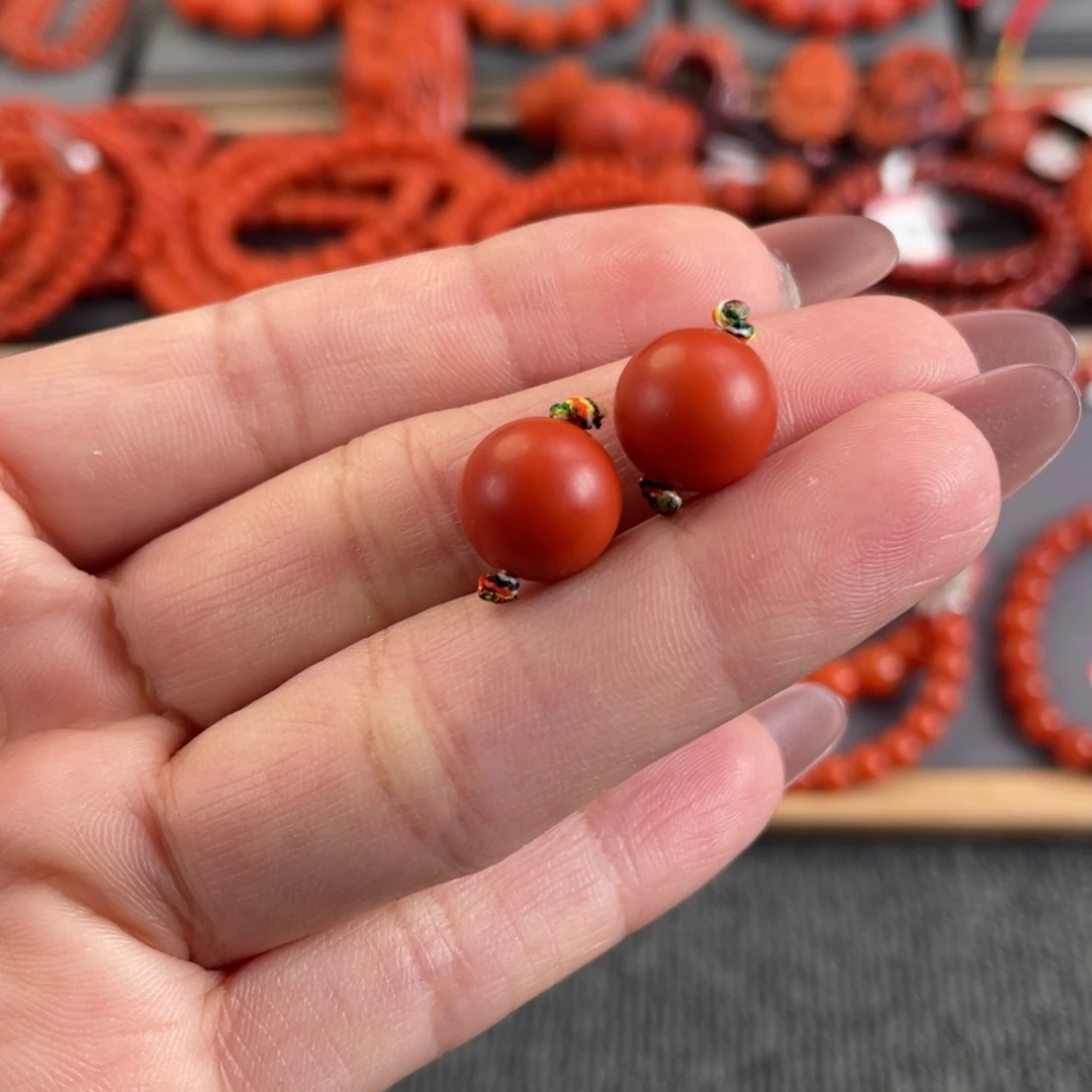 南红玛瑙未镶嵌11➕保山南红单珠