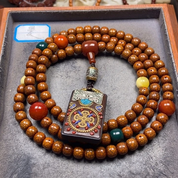 星月菩提吊坠菩提