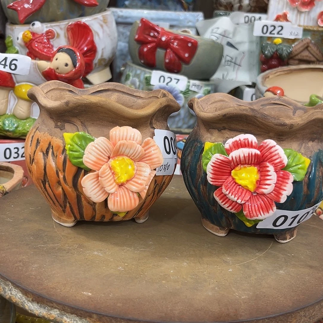 粗陶多肉花盆花盆