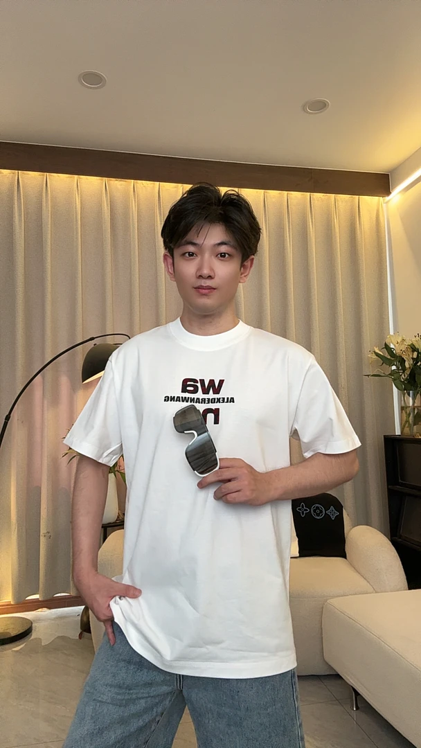 25新款王家重工T恤情侣时尚宽松潮流运动休闲百搭短袖