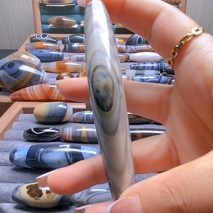 玛瑙/玉髓未镶嵌吊坠(不含链)