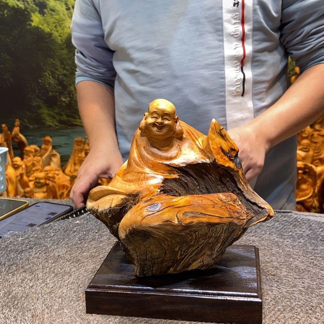 柏木（崖柏）太行崖柏根雕摆件