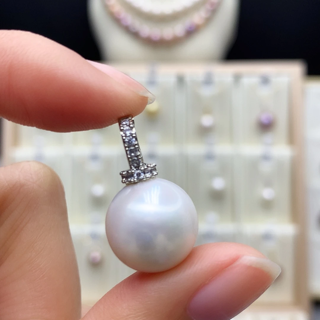 颈饰淡水珍珠合金