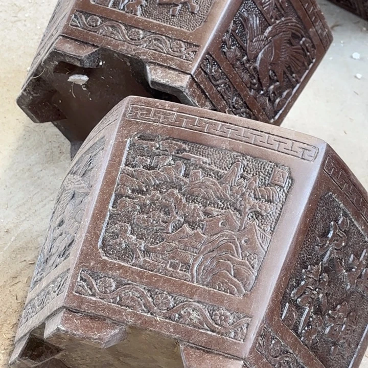 紫砂花盆           60-2