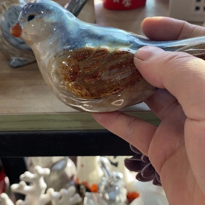 脸***脸陶瓷树脂工艺摆件