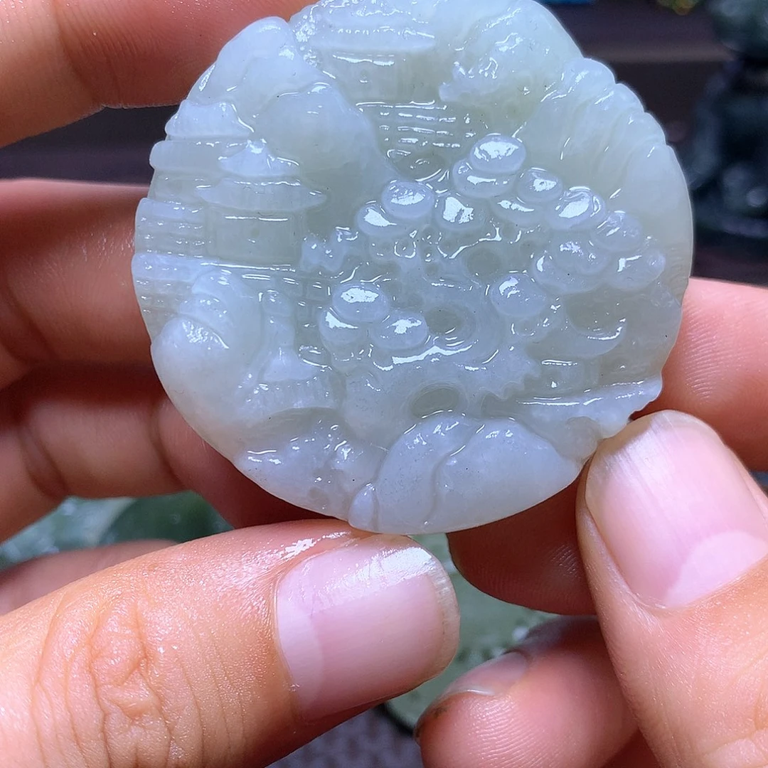 颈饰未镶嵌和田玉