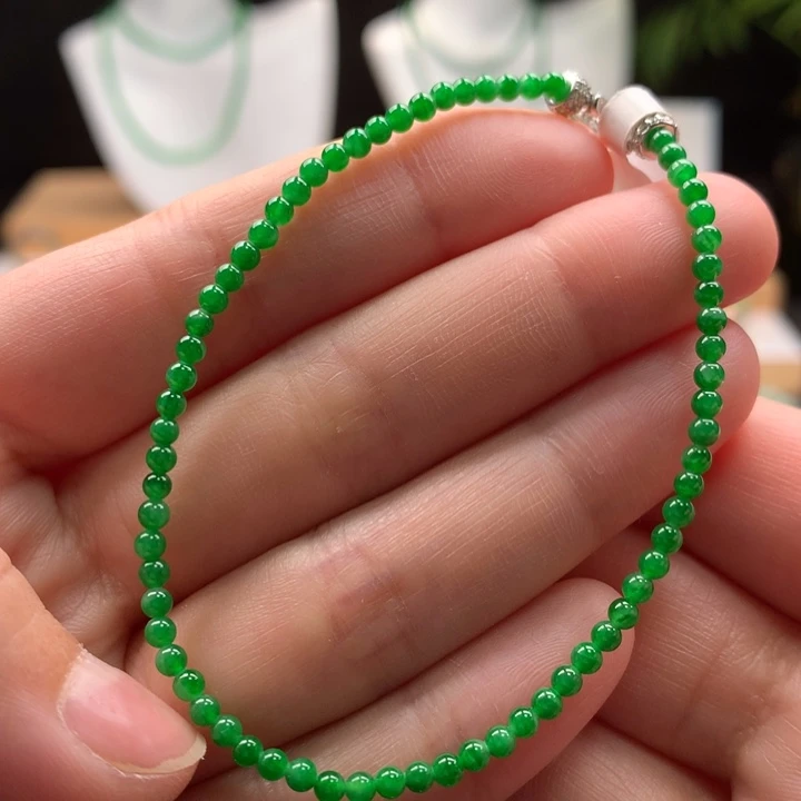 未镶嵌手链翡翠天然缅甸A货翡翠