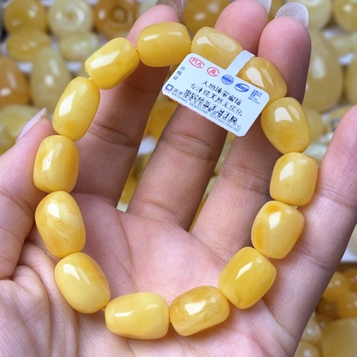 未镶嵌琥珀手链天然无优化琥珀蜜蜡