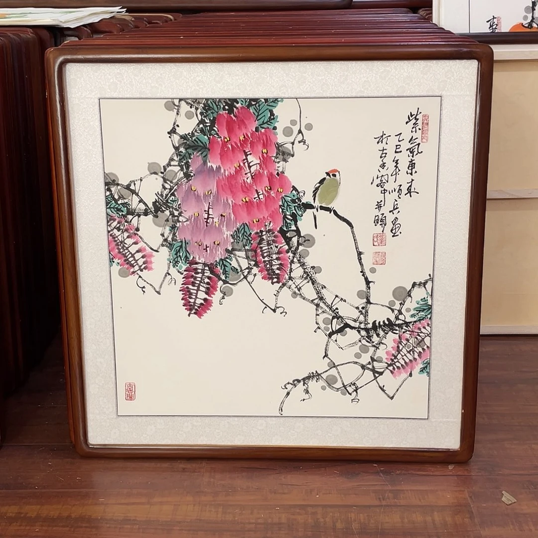 国画带框尺寸63*63厘米