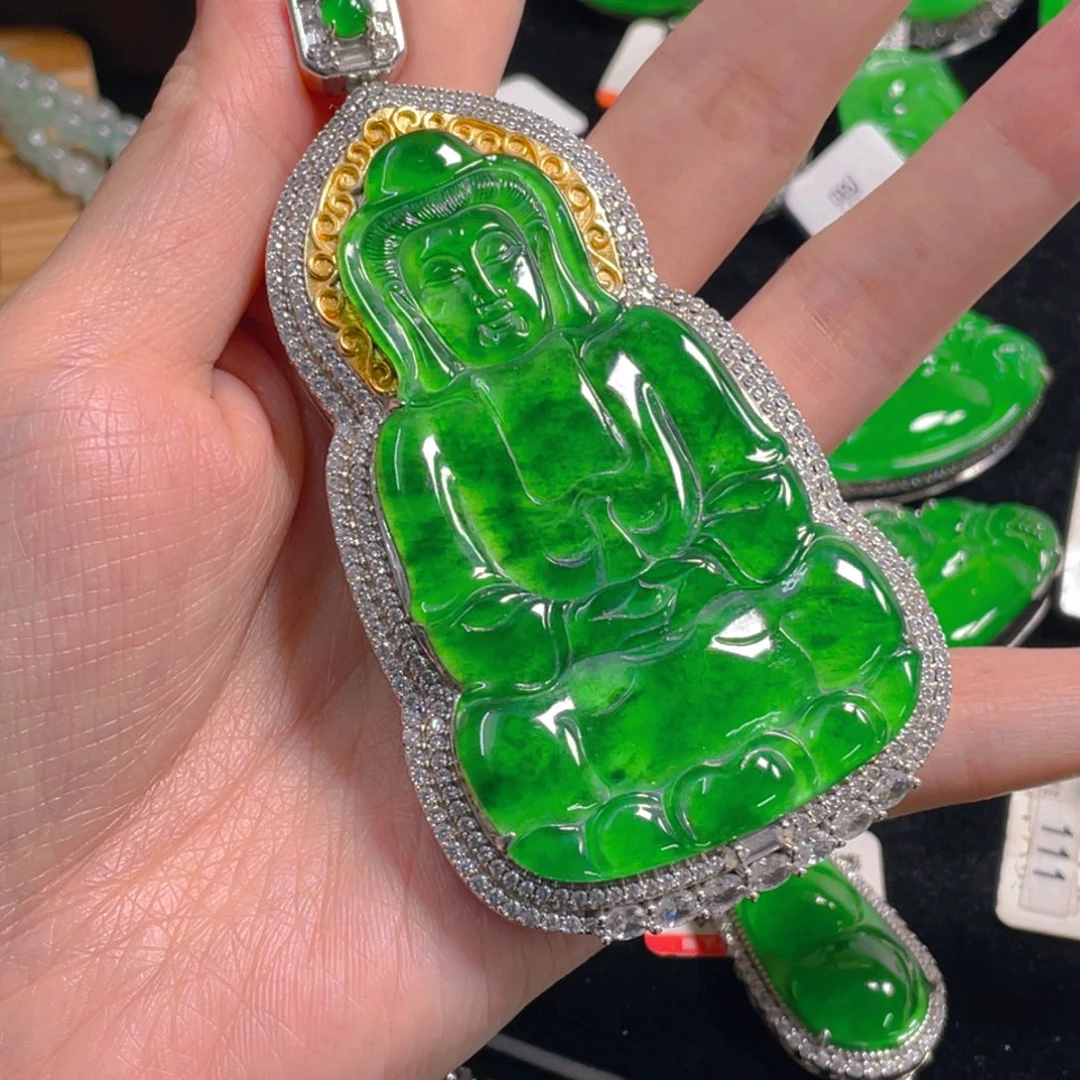 *****翡翠未镶嵌吊坠(不含链)