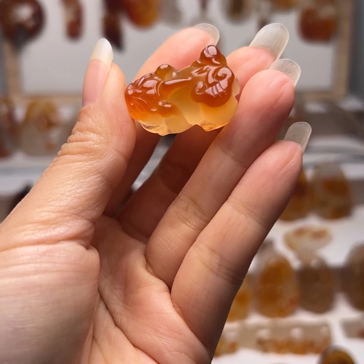 玛瑙/玉髓合金吊坠