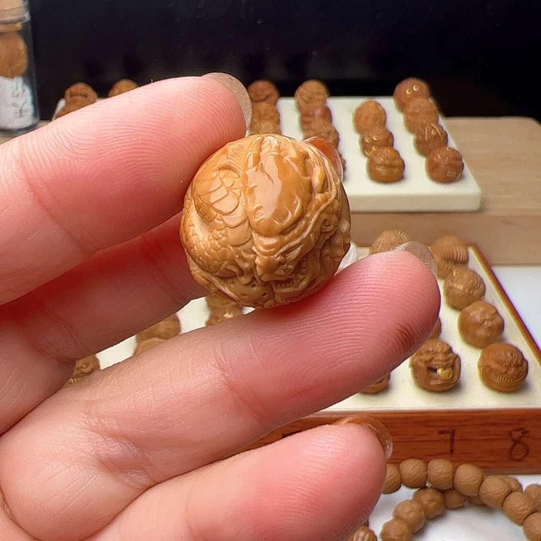 猴头核桃吊坠猴头
