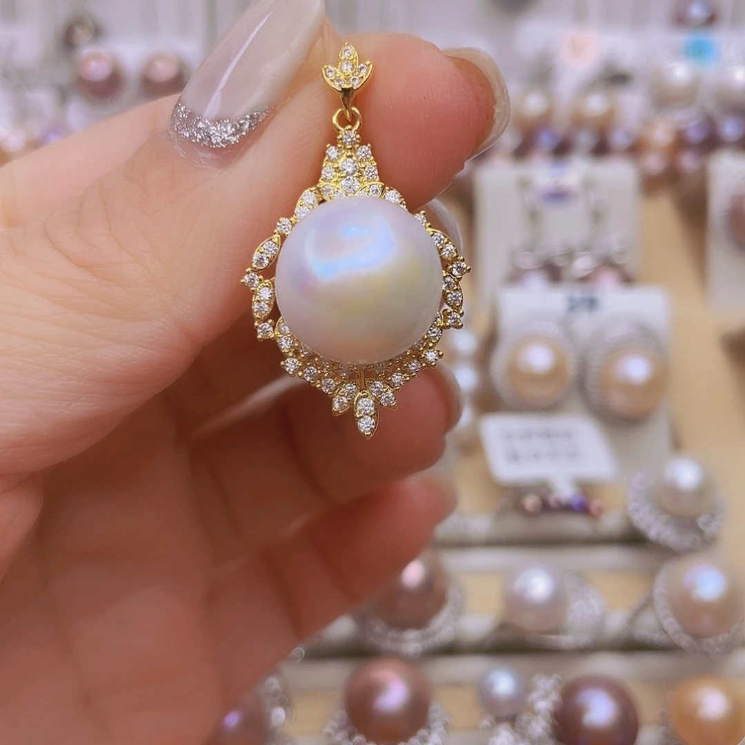 吊坠(赠链)未镶嵌淡水珍珠