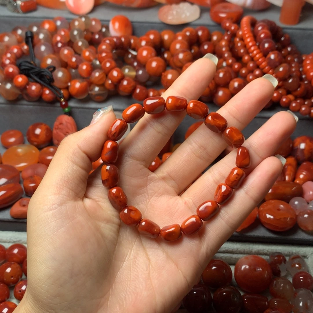 南红玛瑙未镶嵌配饰