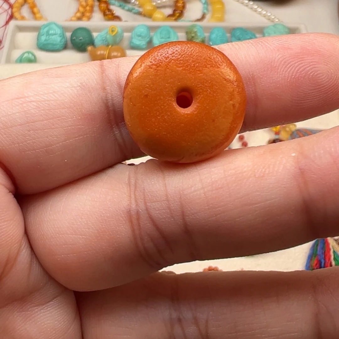 琥珀未镶嵌吊坠(不含链)