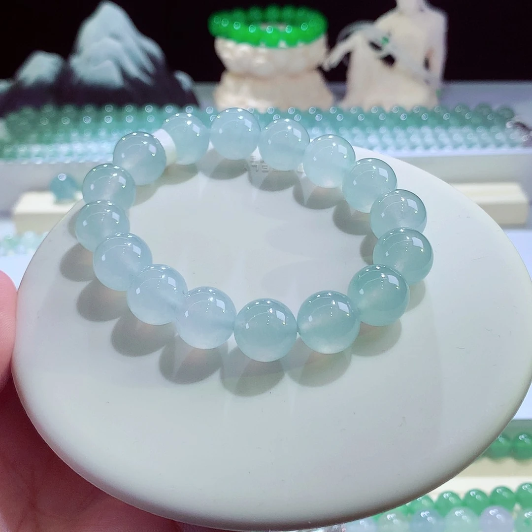 未镶嵌手链翡翠卡12.5