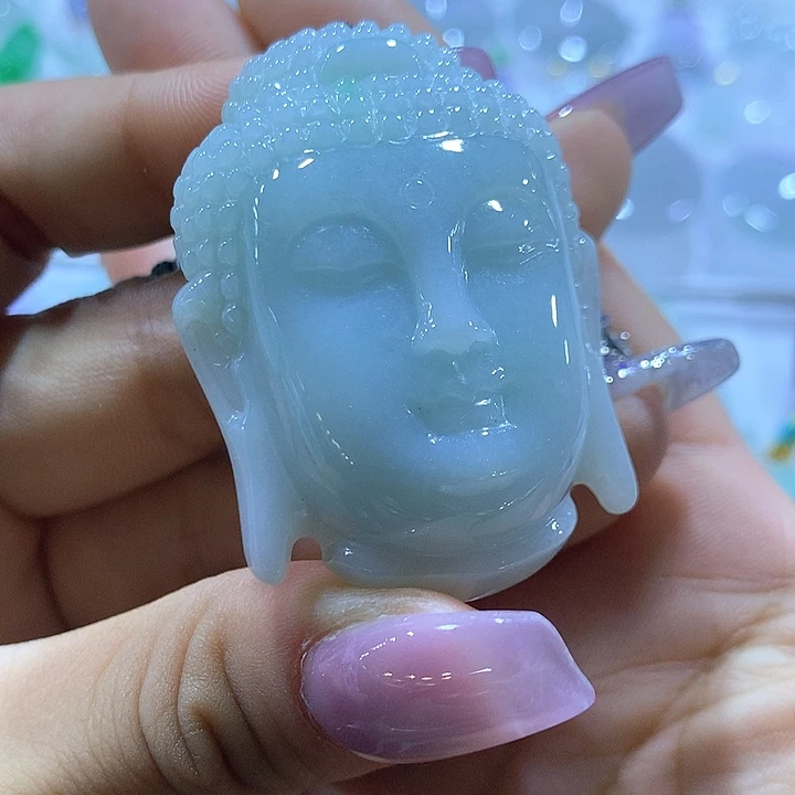 翡翠未镶嵌颈饰天然翡翠A货吊坠