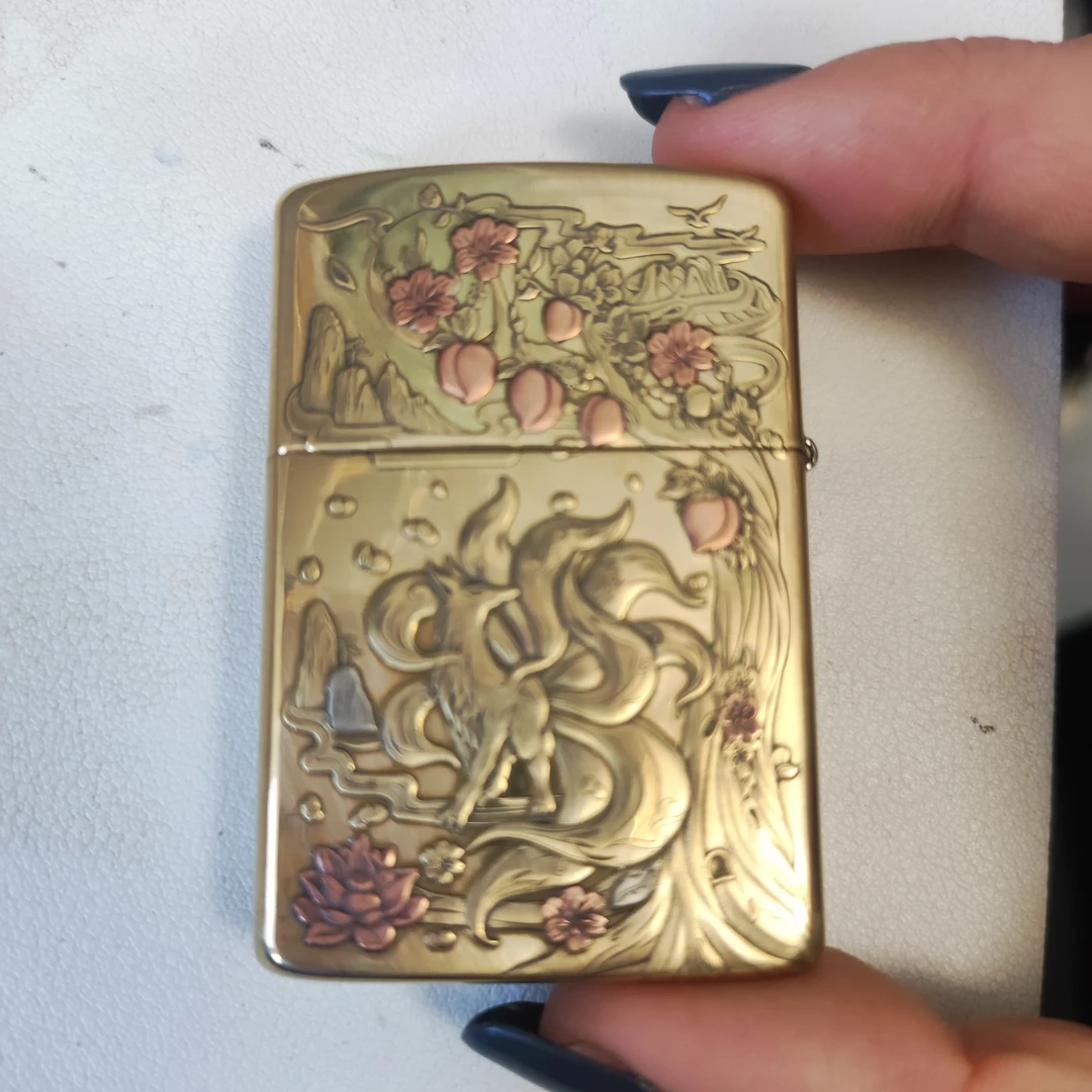 （二代九尾狐）902s纯铜煤油盔甲机